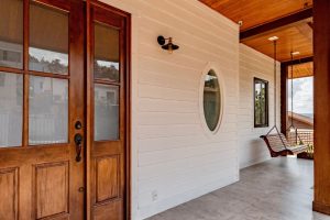 Revestimento que imita madeira