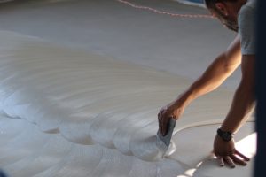 Preparação de contrapiso para piso vinilico