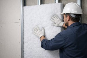 instalação lã de pet